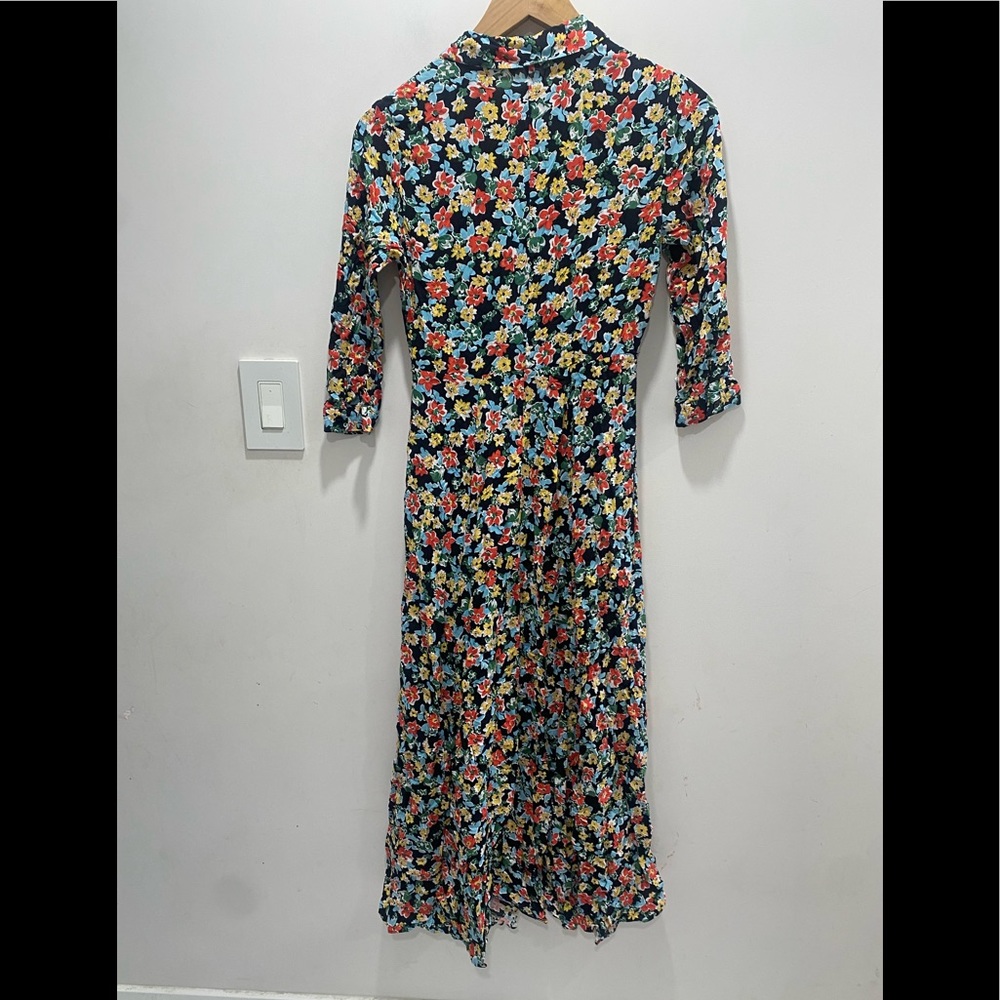 Zara long floral dress - Picture 3 of 4